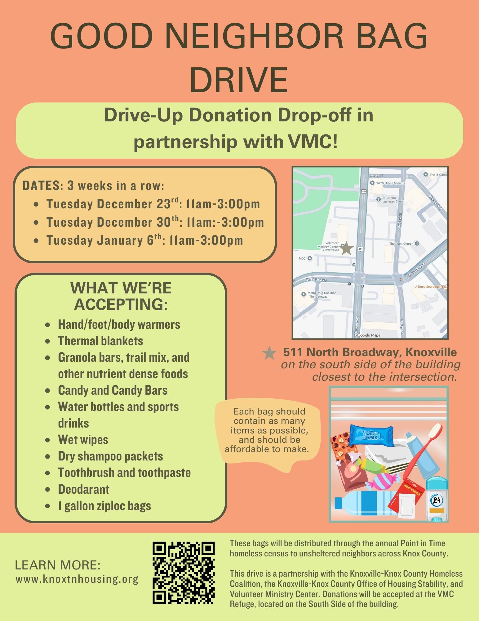 Good Neighbor Bag Info Flyer